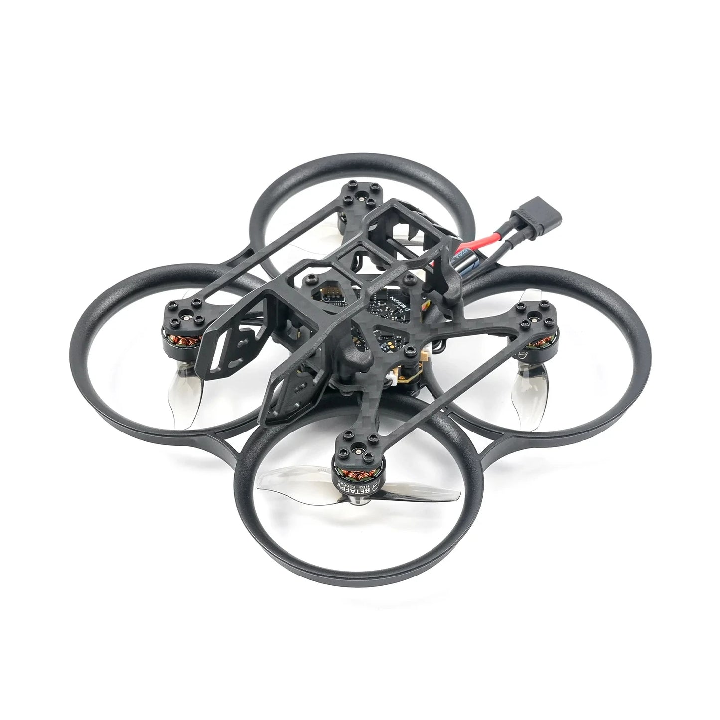 Brushless FPV Whoop Quadcopter with 2 Battery TBS Setup