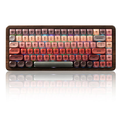 Tri-Mode Wireless RGB Mechanical Keyboard 75% Hot Swappable Kit