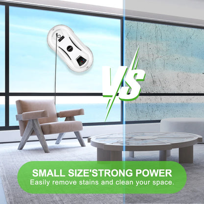 Smart Window Cleaning Robot with High Suction & Remote Control