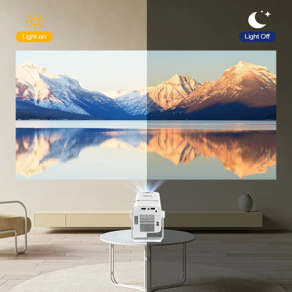Portable Android Projector 1080p 3D Movie Video Display