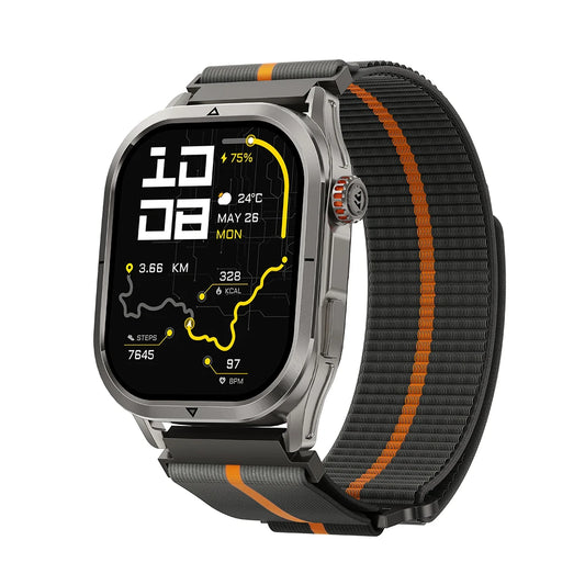 Fitness Smartwatch with GPS and Sport Modes Silver
