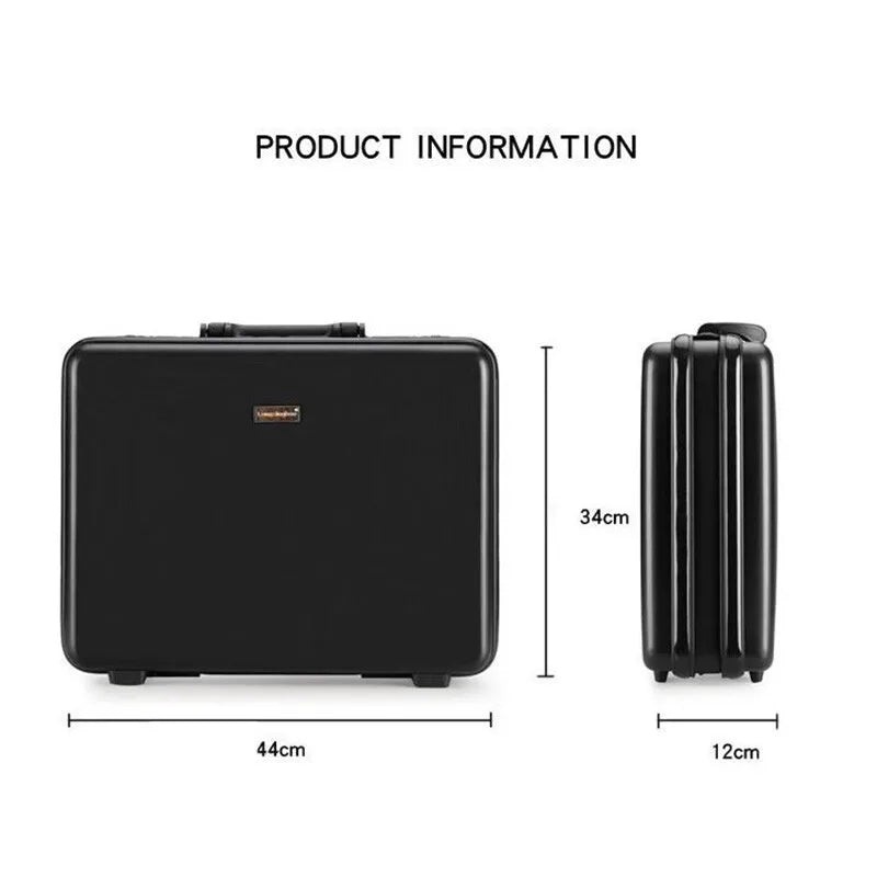 Portable ABS Aluminium Tool Storage Case with Secure TSA Lock