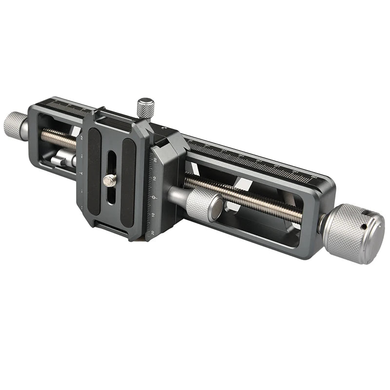 Vlogging and Macro Camera Rail with Quick Release System