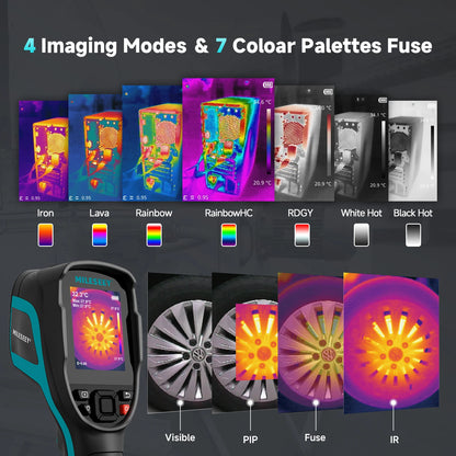 Handheld Thermal Camera Precision Hot & Cold Spot Detection