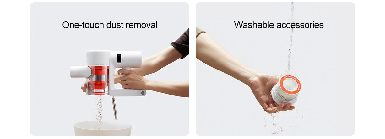 XIAOMI MIJIA Wireless Stick Vacuum with Powerful 24kPa Suction and Dust Display