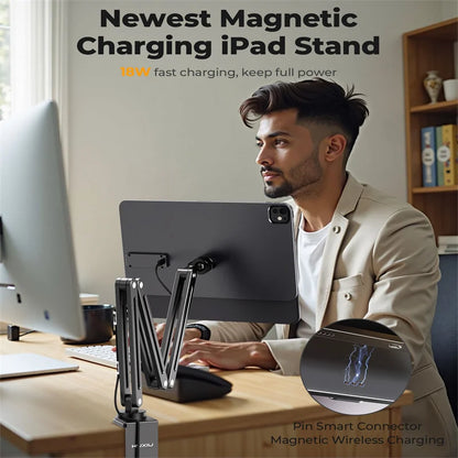 Adjustable Wireless Charging Stand for iPad Air 13in M2