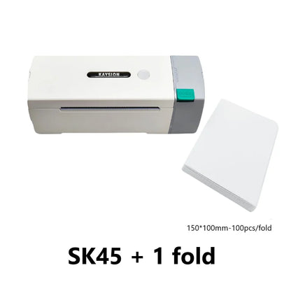 Cordless Foldable 4x6 Thermal Label Printer for iOS and Android