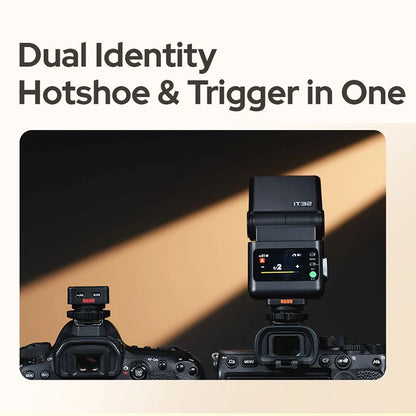 iT32 On-Camera HSS Flash with X5-F Wireless Control