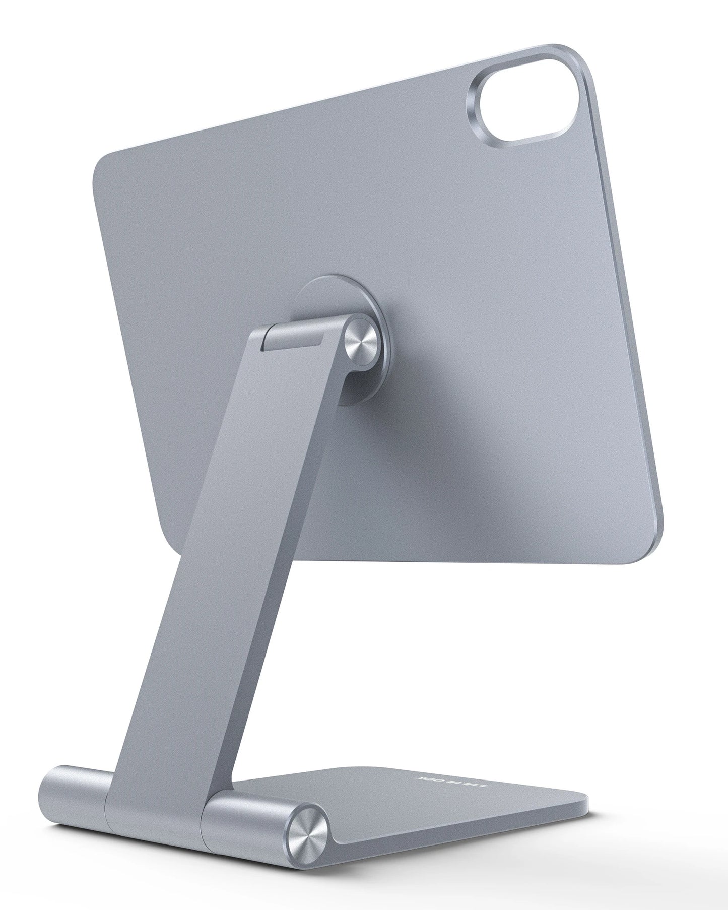 Foldable Silver iPad Mini 6 Magnetic Rotating Stand