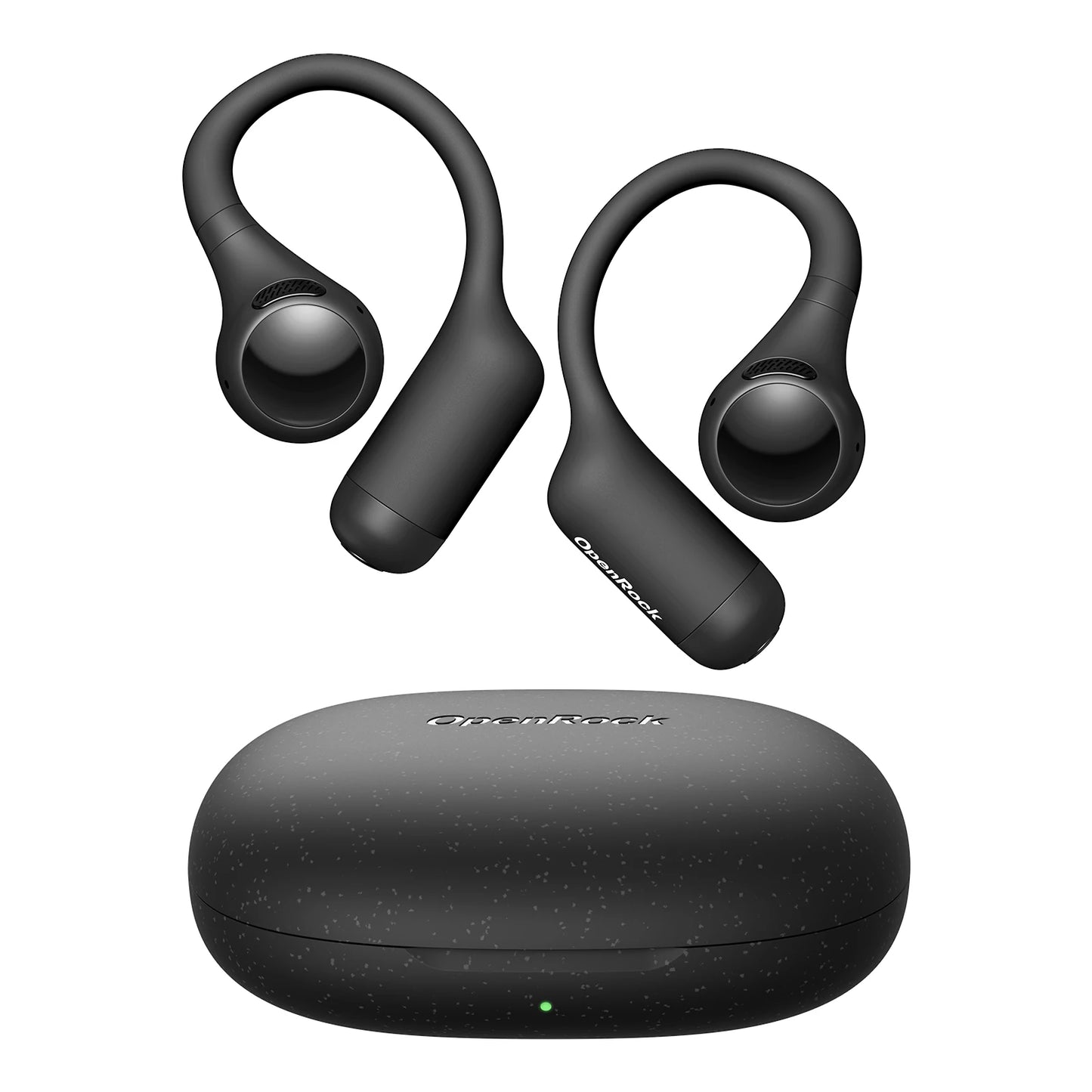 Open Ear Bluetooth 6.0 Sports Earbuds IPX5 ENC Black