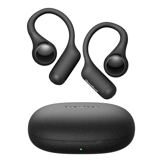 Open Ear Bluetooth 6.0 Sports Earbuds IPX5 ENC Black