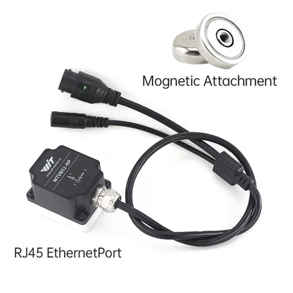 3-Axis Vibration Sensor WTVB02NP Magnetic Mount