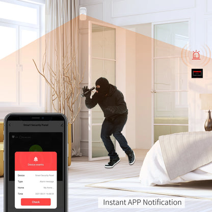 4G Wireless Home Security Kit 2 Sensors