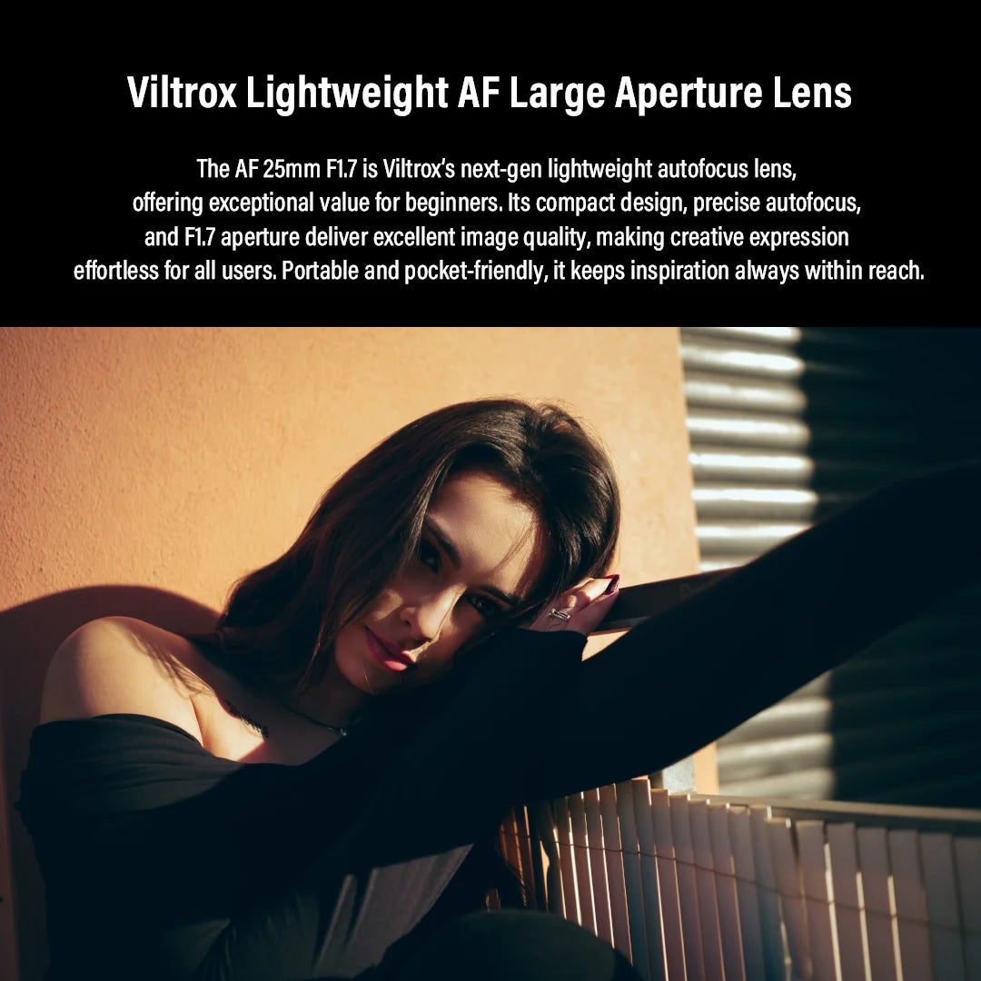 25mm F1.7 Autofocus Prime Lens for Sony E APS-C