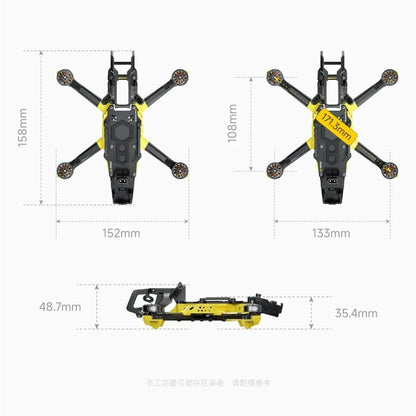 ELRS FPV Drone with Aluminum Head HD Digital VTX
