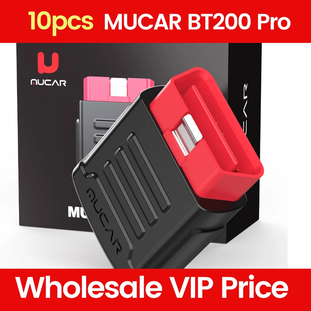 10pcs BT200 Pro Bluetooth Car Code Reader Scanner