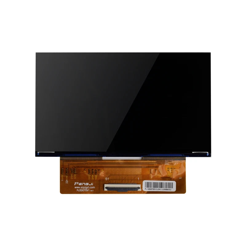 High-Resolution 7" Monochrome LCD Screen for 3D Printing