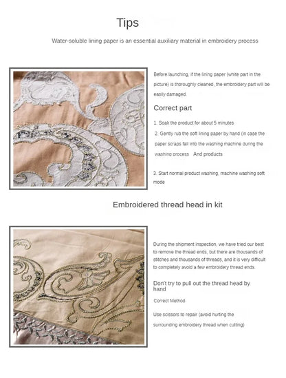 Premium Cotton 4-Piece Bed Sheet Set Ice Silk