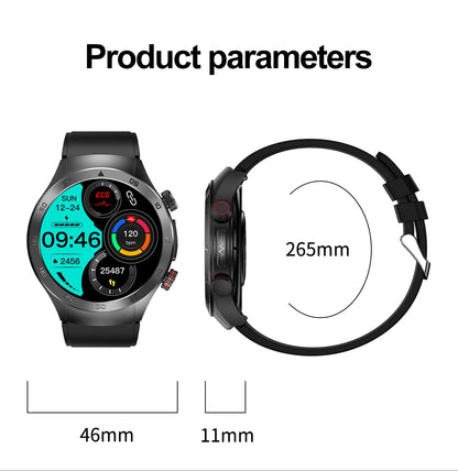 Red Uric Acid and Body Fat Tracking Smartwatch