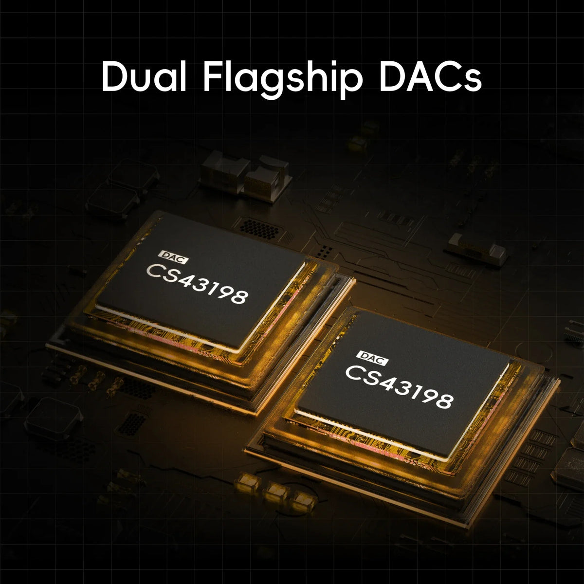 USB DAC Headphone Amp Dual DAC DSD512 MQA 245mW