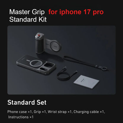 iPhone 17 Pro Phone Case Camera Grip
