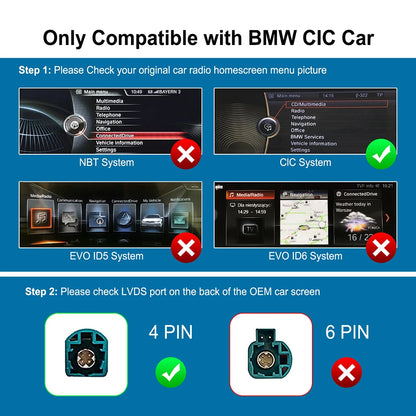 BMW CIC System Wireless CarPlay Android Auto Upgrade