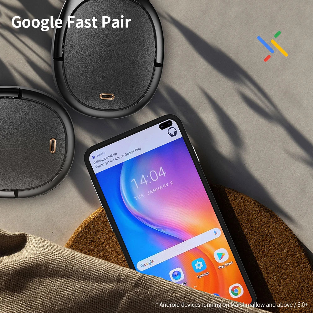 Premium Active Noise Cancelling Wireless Headphones Bluetooth 5.3