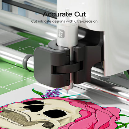 Smart DIY Cutting Machine for Crafts Apple White