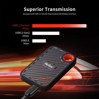 2TB USB-C Portable Solid State Drive