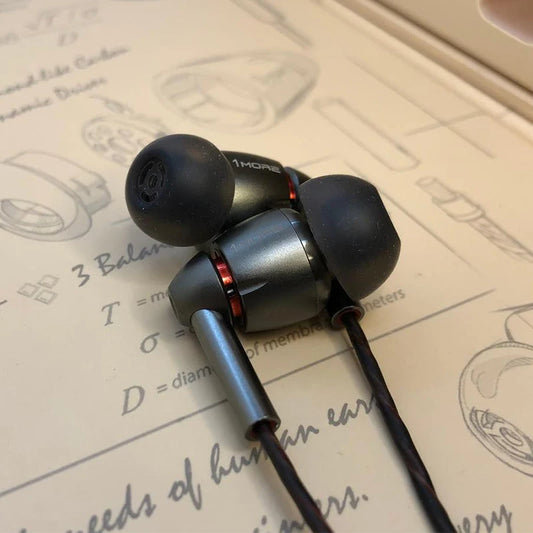 Quad Driver In-Ear Wired Headphones with HiFi Sound