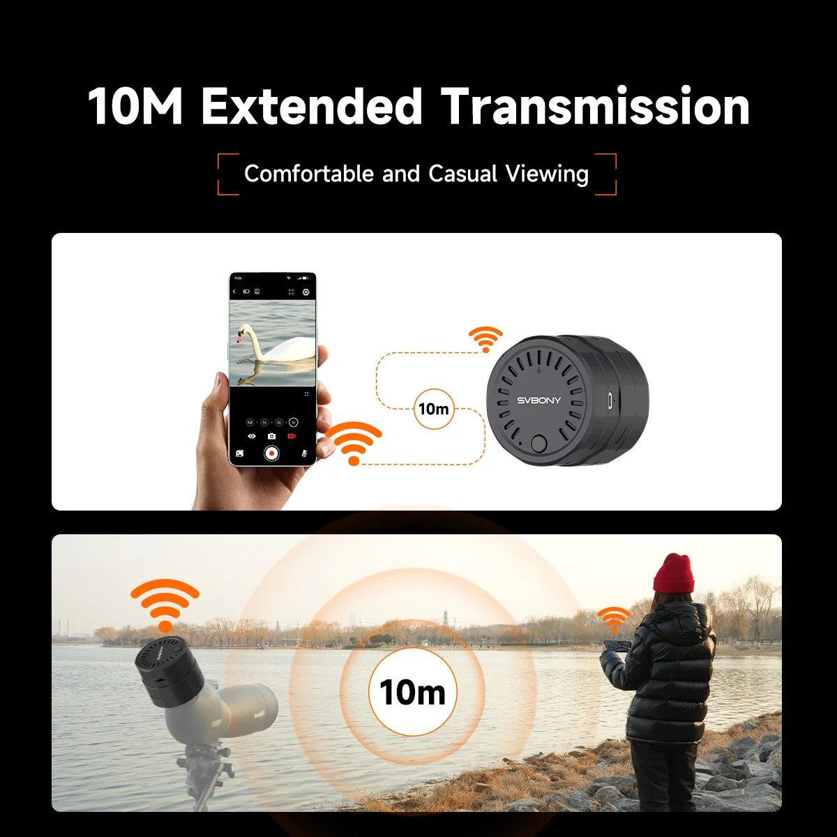 SV41 Pro Scope Camera with Smart WiFi Connectivity