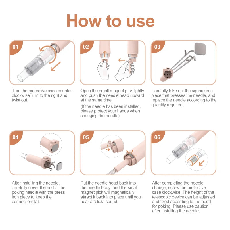 Electric Needle Felting Machine for Wool Crafting