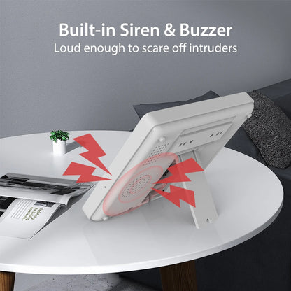 Smart Home Burglar Alarm 16-Piece Kit Touch Screen
