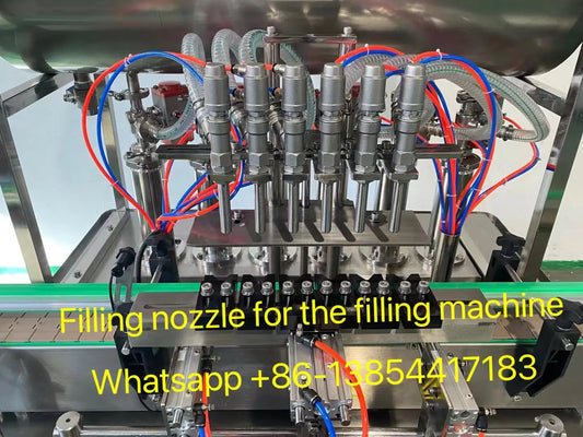 Precision Liquid Filling Machine Nozzle Anti-Drip Outlet Valve
