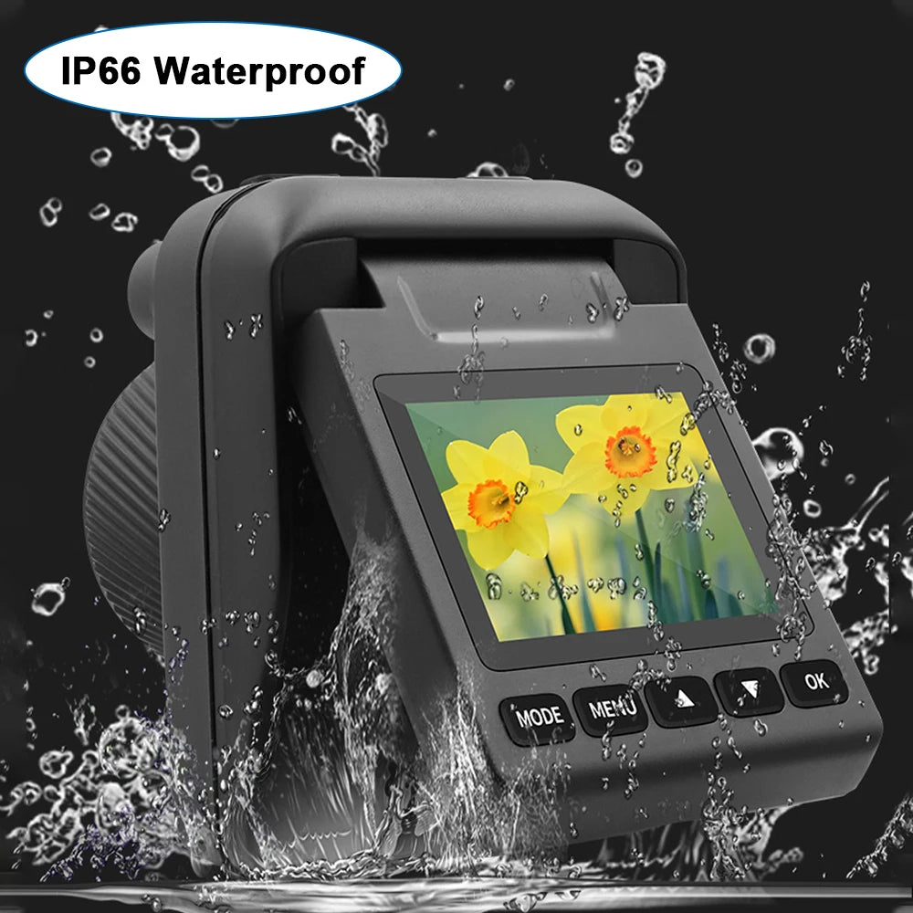 32MP 4K Outdoor Time-Lapse Camera with Rotating Screen