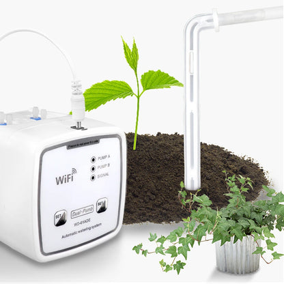 Smart WiFi Drip Irrigation System with Dual Pumps