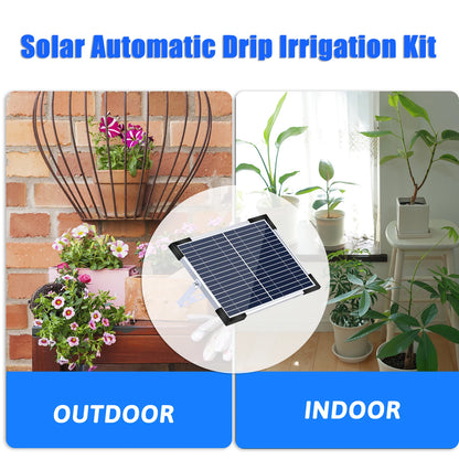 Solar Powered Drip Irrigation System for 50 Plants