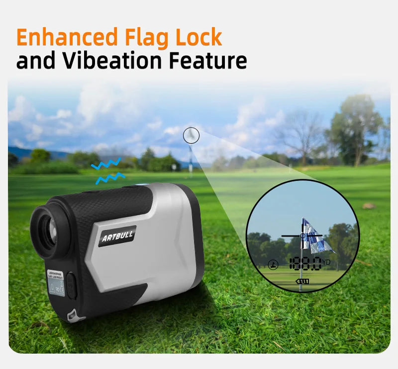 1200m Laser Rangefinder for Golf and Hunting with Vibration