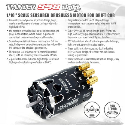 10.5T High Performance Motor for 1/10 RC Cars