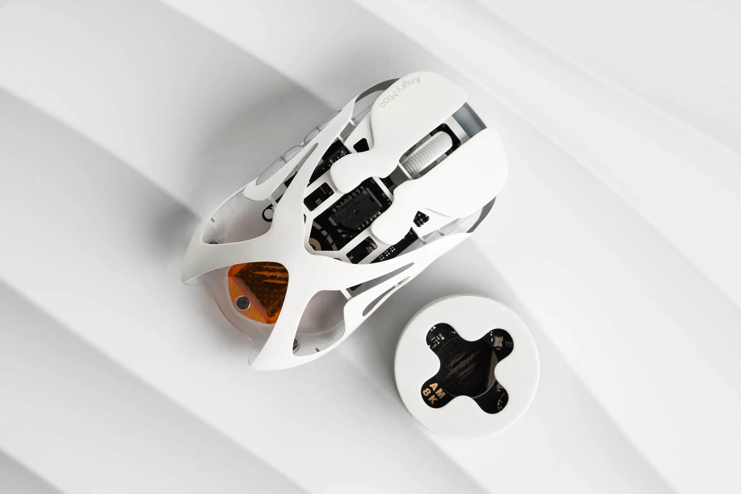 White Infinity Wireless Gaming Mouse 8000Hz Lightweight