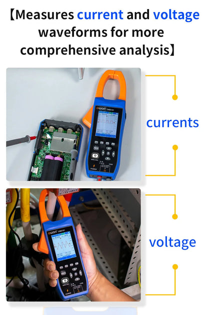 Digital Clamp Ammeter 1000A AC DC Multimeter