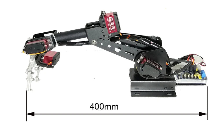 6DOF PS2 Controlled Robotic Arm with Gripper