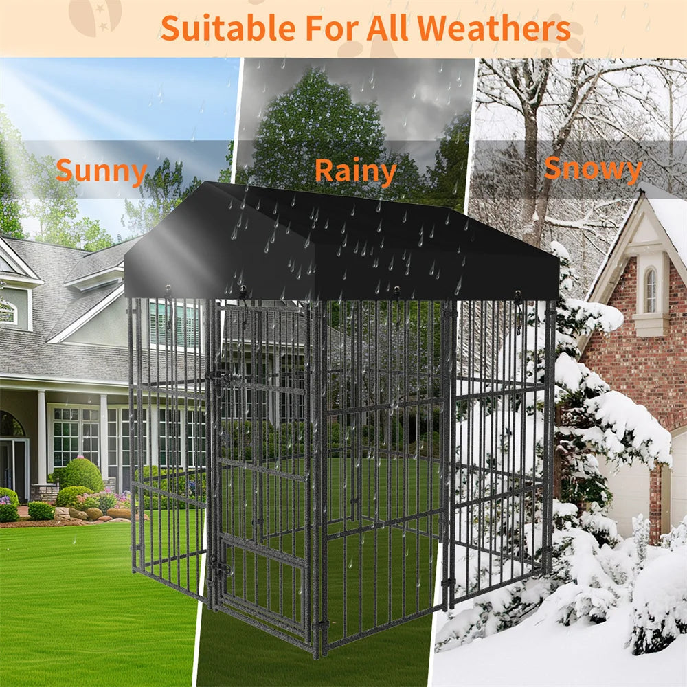 Spacious Large Dog Run Enclosure for Pets