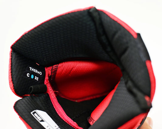 Black Red Heavy Duty 14 Inch Ice Hockey Protective Gloves