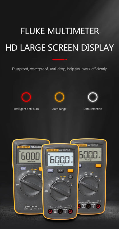 Professional Digital Multimeter for Electrical Testing and Diagnostics