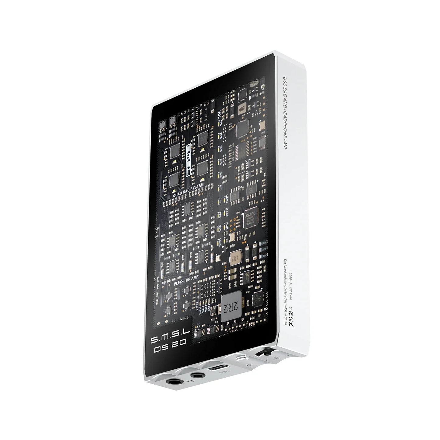 High-Resolution Portable DAC Amp with Dual USB Compatibility
