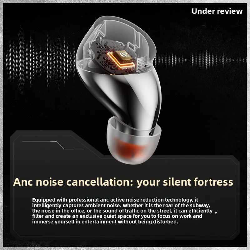 Wireless Bluetooth Earbuds with Touchscreen ANC Noise Cancellation