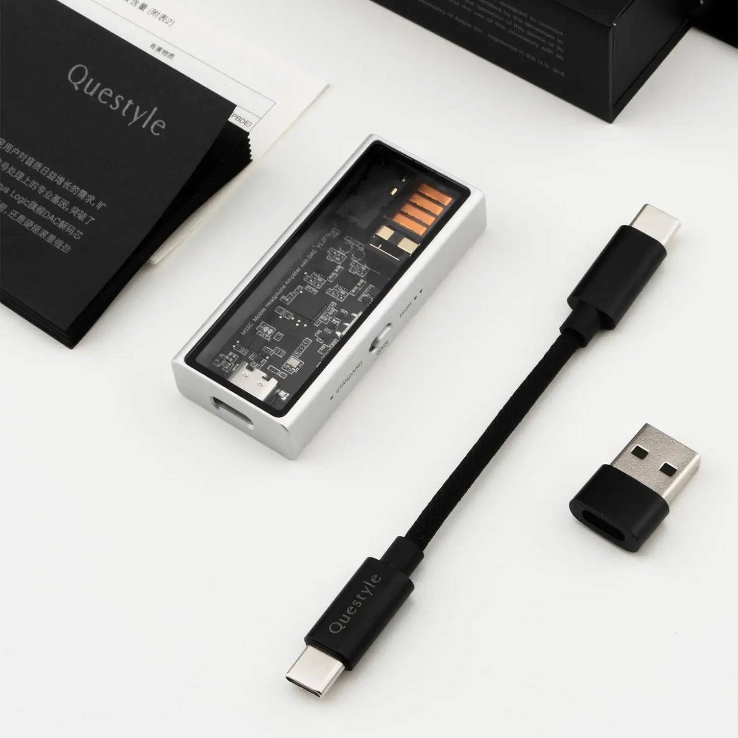 Portable USB DAC and Headphone Amplifier M15C