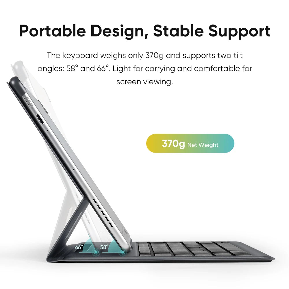 Portable Wireless Bluetooth Keyboard for Digital Art Tablets