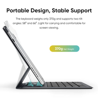Portable Wireless Bluetooth Keyboard for Digital Art Tablets